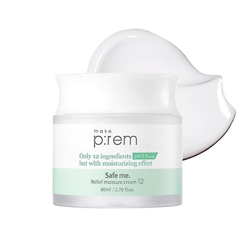 MAKE P:REM Safe Me Relief Moisture Cream 12 with Squalane and Glycerin