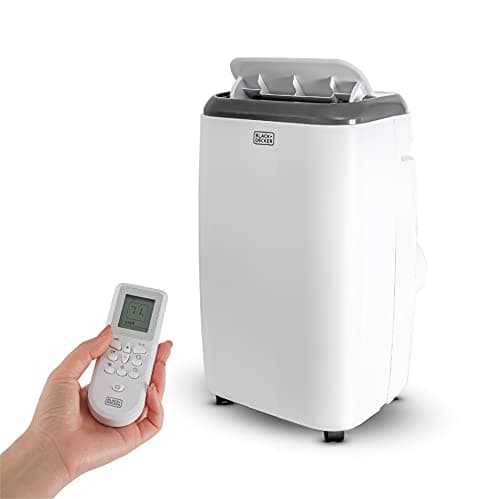 BLACK+DECKER 8000 BTU ASHRAE 5000 BTU SACC Portable Air Conditioner with Remote