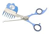 Calming Clipper Silent Haircutting Kit with Stainless Scissors and Combs