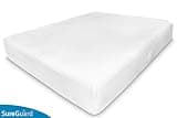 SureGuard Zippered Waterproof Mattress Encasement for 6-to-8-Inch Beds