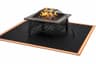 Extra-Large 67x60-Inch Fireproof Deck Protector with Triple-Layer Silicone Build