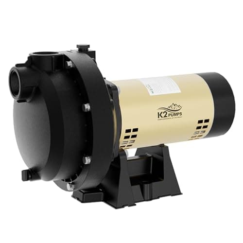 K2 Pumps IRP15001K Dual Voltage Sprinkler & Irrigation Pump, 1.5 HP