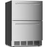 Antarctic Star 24-Inch Outdoor Double Drawer Beverage Refrigerator (5.1 Cu. Ft.)