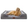 Comfort Expression Extra Large Orthopedic Dog Bed with Removable Custom Comfort Bolsters