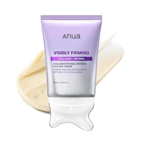 ANUA Collagen Retinol Refining Gua Sha Neck Cream for Lifting and Firming