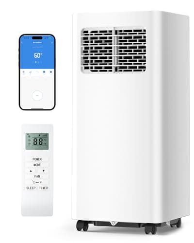 Feelfunn 12,000 BTU Smart Portable Air Conditioner With WiFi & Voice Control