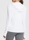 Baleaf Women's UPF 50+ Sun Protection Long Sleeve Lightweight Hoodie Jacket