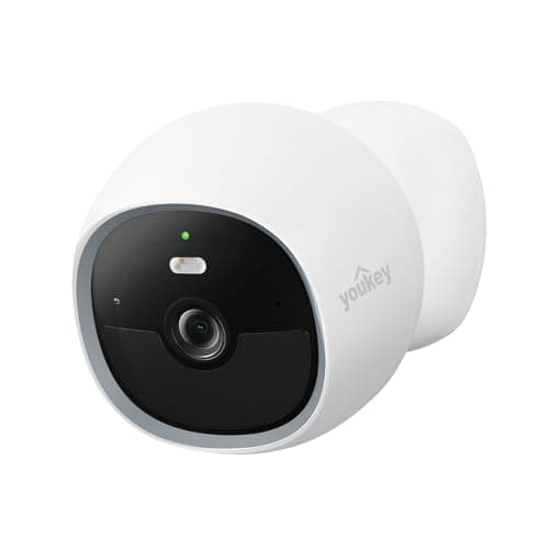 youkey S320 Magnetic 2.5K QHD Indoor Wireless Security Camera with 8GB eMMC Storage