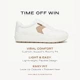 Dr. Scholl's Women's Time Off Win Anatomical Platform Walking Sneaker