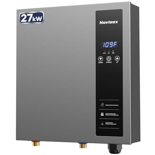 NOVIEEX 27kW Heavy-Duty Whole-Home Electric Tankless Water Heater 240V