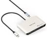 WAVLINK Quad Monitor Adapter with Four 4K HDMI Outputs and 140W Input