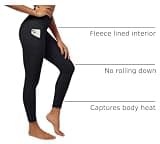 IUGA High-Waisted Thermal Winter Hiking and Yoga Leggings with Pockets