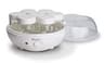 Euro Cuisine YM80 Electric Yogurt Maker with 7 Glass Jars and Date Lids