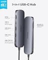 Anker 7-in-1 USB-C Hub 4K 60Hz HDMI with 85W Pass-Through Charging