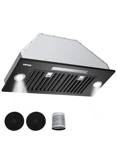 VEVOR 30-Inch Insert Range Hood with Gesture and Touch Controls, 800 CFM
