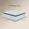 Arcticus 12-Inch Orthopedic Gel Memory Foam Hybrid Mattress, Queen Size