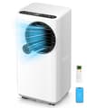 QZMDSM 16,000 BTU Smart WiFi Portable Air Conditioner for Large Living Spaces