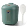CHACEEF 2-Cup Uncooked Mini Rice Cooker with Smart Control and 24-Hour Timer