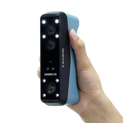 EINSTAR 2 Wireless Hybrid Handheld 3D Scanner with Hot-Swappable Battery