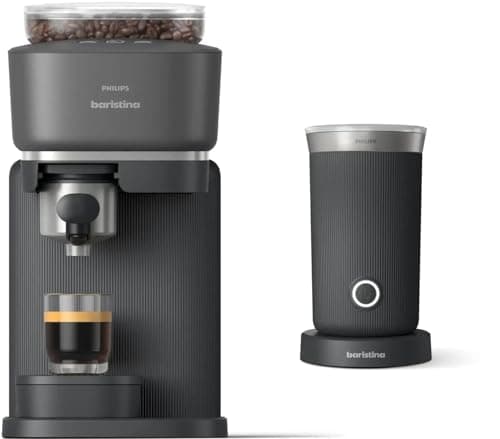 Philips Baristina Espresso Machine BAR303/60 with Milk Frother Bundle