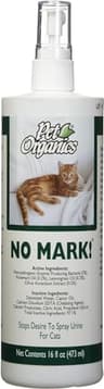 NaturVet Pet Organics No Mark Simulated Pheromone Cat Spray Deterrent, 16 oz