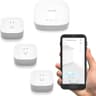 YoLink Smart Home Starter Kit Hub and Four LoRa Water Leak Sensor Alarms