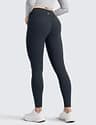 CRZ YOGA Matte Thermal Fleece-Lined Full Length Lounge Leggings 28-Inch