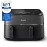 Philips NA350/00 9.5-Quart Dual Basket Air Fryer with Patented Airflow Tech