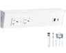 SURAIELEC 9-Inch Compact Hardwired Under Cabinet Power Strip with 20A GFCI