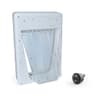 PetSafe Electronic Pet Door, Medium/Large Profile with Waterproof Collar Key