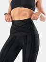 Fanka Powerband Resistance Leggings with Core Support and Side Pockets