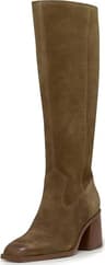 Vince Camuto Sangeti Women's Stacked Heel Narrow Calf Knee High Boot