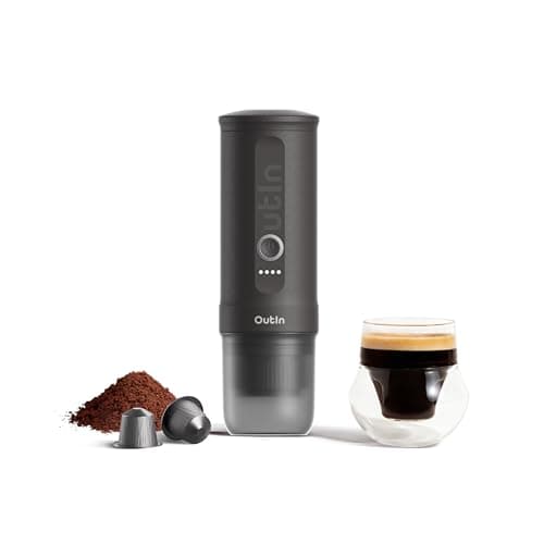 OutIn Nano Portable Electric Espresso Machine with USB-C Fast Charging
