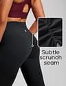 Heathyoga Scrunch Butt Lifting Leggings with Pockets and Tummy Control