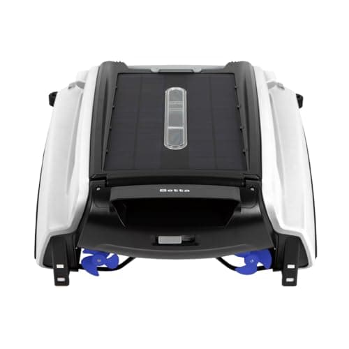 Betta SE Solar-Powered Automatic Robotic Pool Surface Skimmer in White