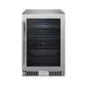 Blaze 20-Inch Outdoor Rated Beverage Cooler Glass Door 4.5 Cu Ft Capacity