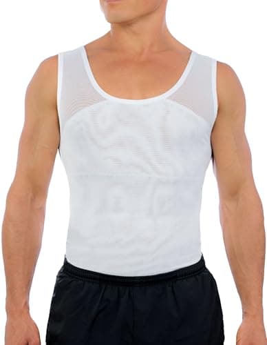 Esteem Apparel Original Men's Chest Compression Shirt for Gynecomastia