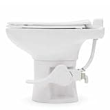 SEAFLO Porcelain RV Toilet, 19-Inch Residential Height, Elongated Bowl