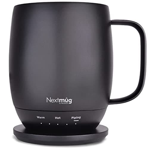Nextmug Self-Heating Temperature Control Coffee Mug with Coaster, 14oz Capacity