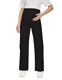 BRATUC Viscose-Blend Maternity Cargo Scrub Pants with Anti-Pilling Fabric