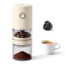 LAMIDO Portable Cordless Electric Burr Coffee Grinder with 2000 mAh Rechargeable Battery