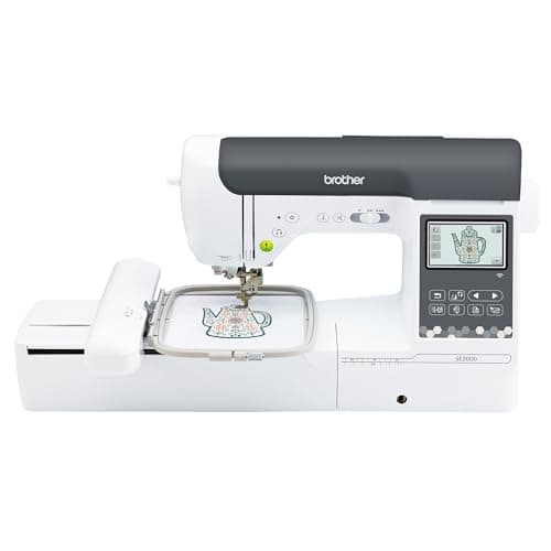 Brother SE2000 Computerized Combo Sewing and Embroidery Machine with Wi-Fi