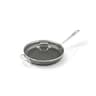 All-Clad HA1 Hard-Anodized Nonstick 12-Inch Frying Pan with Glass Lid and Steel Handle