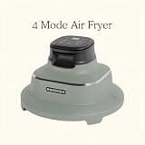 MAGNIFIQUE 12-in-1 Non-Toxic Glass Air Fryer and Multi Cooker Combo, 4.5-Quart Capacity