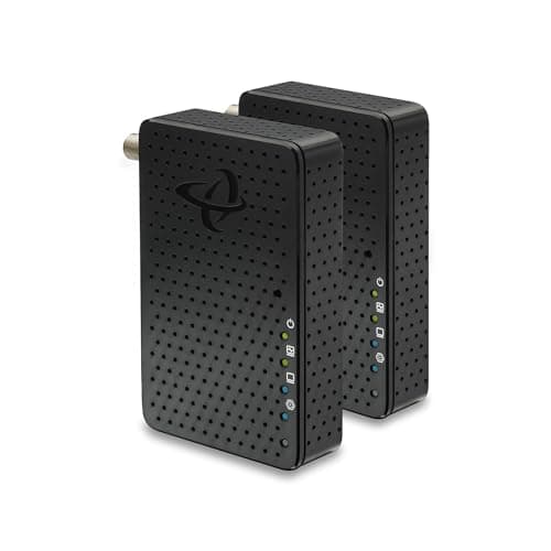 Hitron HTEM5 MoCA 2.5 Network Adapter Kit with 2.5 Gbps Ethernet (2-Pack)