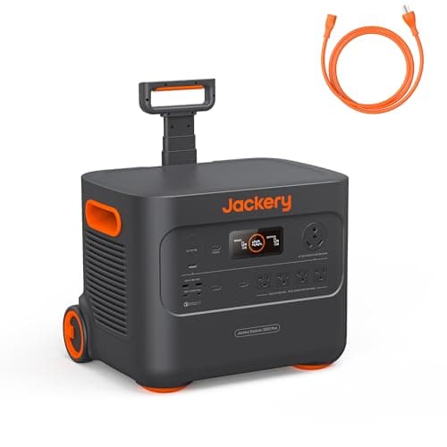 Jackery Explorer 2000 Plus Portable Power Station 2042Wh LFP Battery with AC Cable