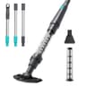 PoolMr Cordless Handheld Pool Vacuum with 120µm High-Density Debris Canister