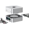 RayCue All-in-One Dock for Mac Mini M4 with Smart UI Display Screens