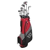 Wilson Profile SGI Men's Complete Golf Set with Air Flow Carry Bag