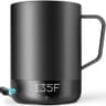 Armygo Smart Heated Coffee Mug with LED Display & 10 Heat Settings, 14oz